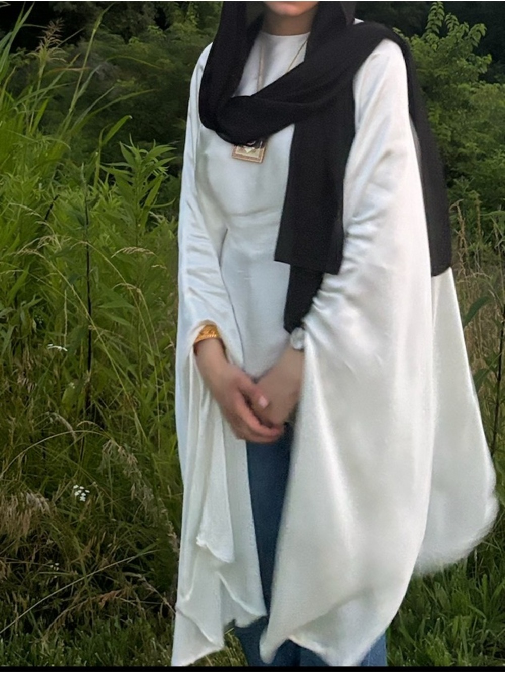 Silk butterfly inner tie top Veiled collection